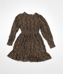 Béžovozlaté leopardie šaty MARKS & SPENCER