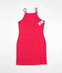 Ružové silnejšie šaty MATALAN