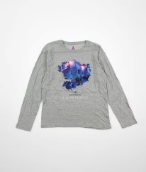 Šedé triko s obrázkem AVATAR