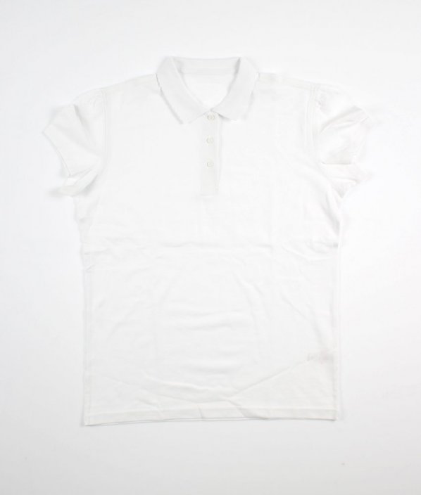 Bílé tričko s límečkem ( vel.176) GEORGE