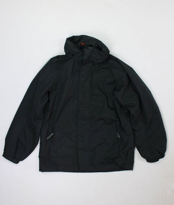 Černá bunda s kapucí jaro/podzim PETER STORM