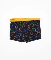 Tmavomodré plavky s dinosaury C&A