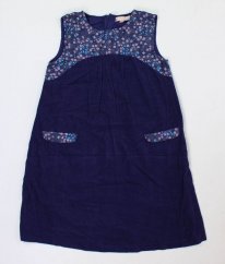 Modrá manšestrová šatová sukně JOHN LEWIS
