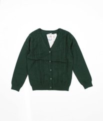 Jedlový propínací svetr GEORGE