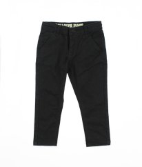 Černé kalhoty ROLLOVER JEANS