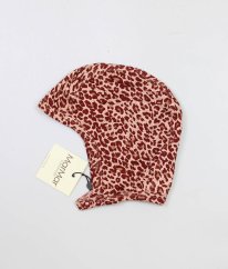 Ružovohnedá leopardia čiapka MARMAR COPENHAGEN