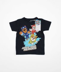 Tmavomodré tričko z biobavlny NAME IT