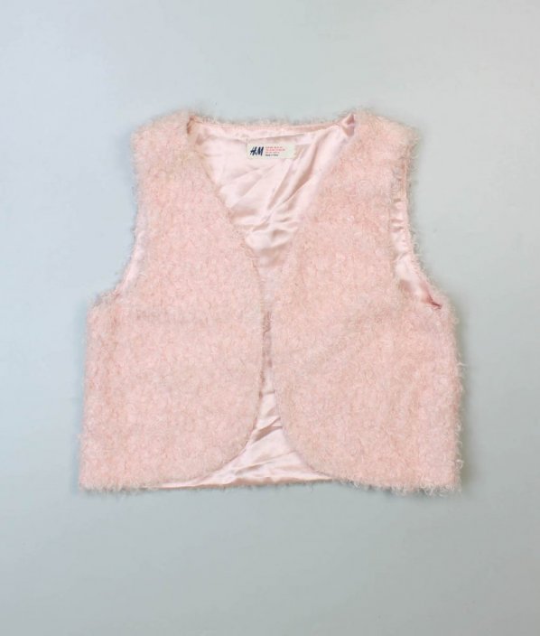 Růžová vesta H&M