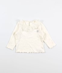 Bíílé triko s volánkem RIVER ISLAND