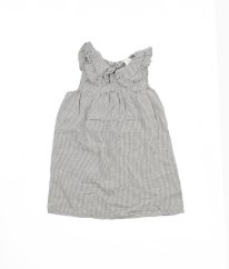 Černobílé šaty se vzorem kohoutí stopa H&M