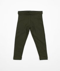 Olivové teplé legíny C&A