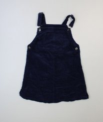 Modrá manšestrová šatová sukně NUTMEG
