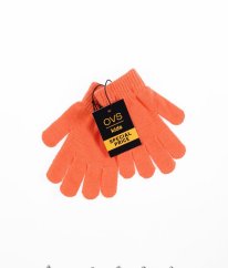 Tmavo marhuľové rukavice OVS