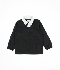 Černá lehká bunda s odnímatelným límcem jaro/podzim OVS