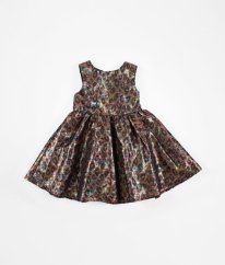 Farebné leopardie šaty so spodničkou PRIMARK