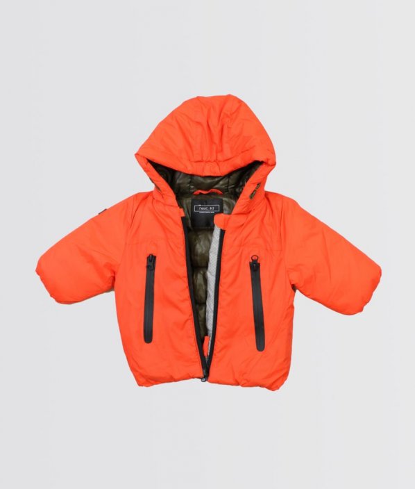 Oranžová zimní bunda NEXT