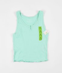 Pistáciový žebrovaný top PRIMARK