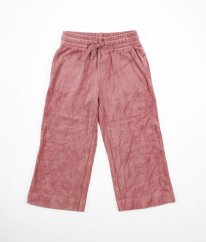 Ružové semišové tepláky H&M