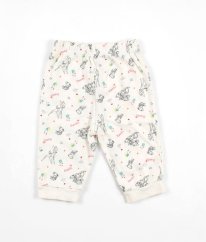 Bílé tepláčky se zvířátky GEORGE