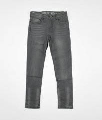 Šedé super stretch rifle H&M