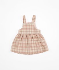 Krémovorůžová teplá šatová sukně s vlnou F&F