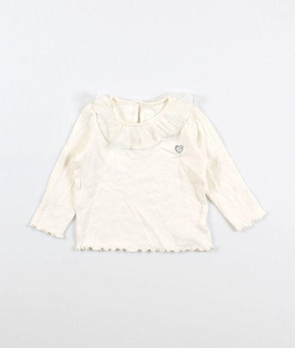 Bíílé triko s volánkem RIVER ISLAND