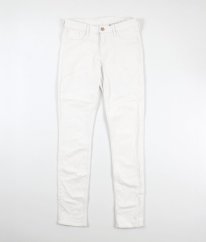 Biele skinny rifle H&M
