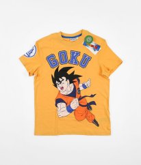Oranžovožluté tričko z biobavlny DRAGON BALL Z