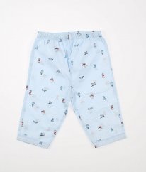 Modrobílé pyžamové kalhoty se vzorem NUTMEG