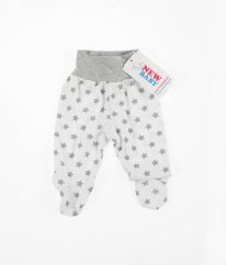 Bílé tepláčky s hvězdičkami NEW BABY