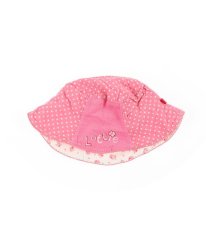 Růžovobílý OBOUSTRANNÝ klobouček MOTHERCARE