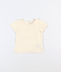 Světle vanilkové tričko H&M
