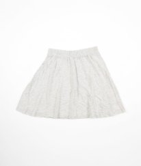 Svetlosivá bavlnená sukňa