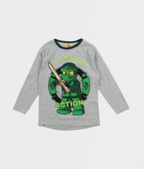Sivé tričko Ninjago LEGO