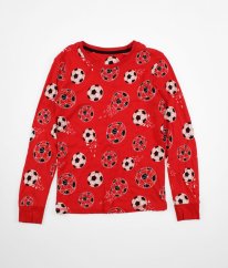 Červené pyžamové triko GEORGE