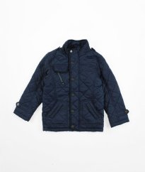 Modrá teplá bunda jar / múr GEORGE
