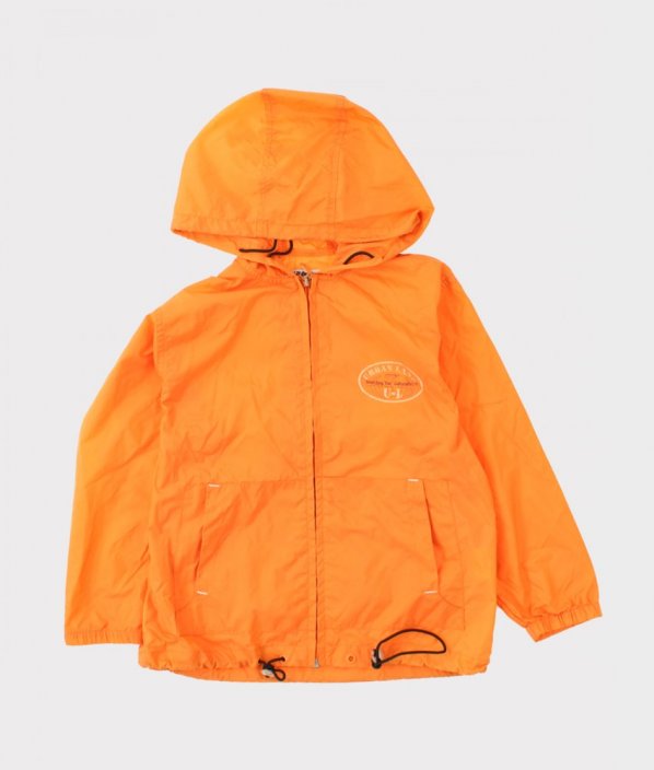 Oranžová lehká šusťáková bunda jaro/podzim