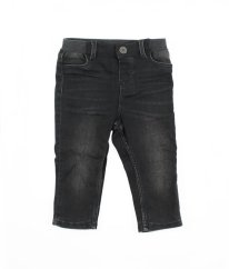 Šedé bavlnou zateplené rifle H&M