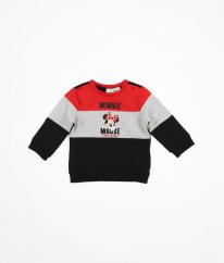 Červenočerná mikina DISNEY