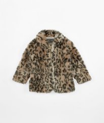 Béžový leopardí kožíšek TU