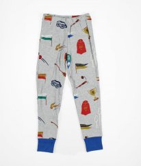 Šedé pyžamové kalhoty BODEN