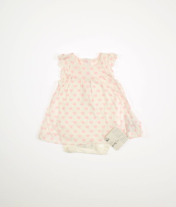 Biele bodynkové šaty MOTHERCARE