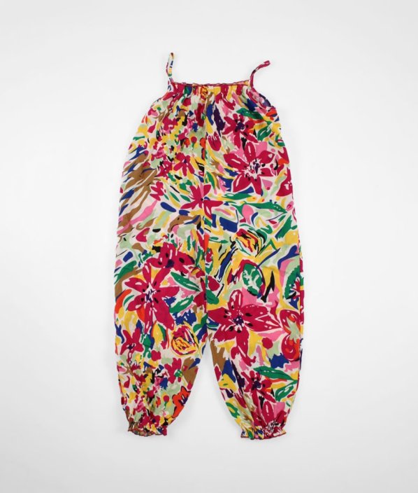 Barevný kalhotový overal