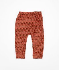 Oranžové leopardí legíny TU