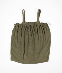 Olivový froté top KIABI