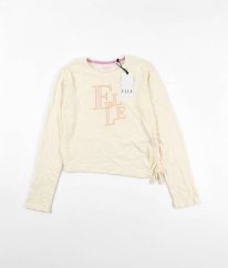 Světlounce vanilkové triko/halenka ELLE