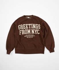 Hnědá silnější mikina ZARA