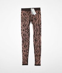 Ružovošvestkové športové legíny s ligotom (164-176) THE NEW