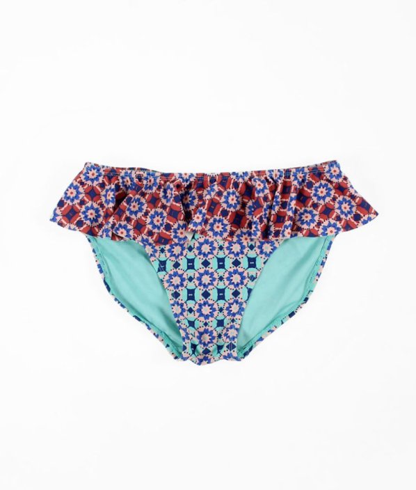 Barevné plavkové kalhotky s volánkem NEXT
