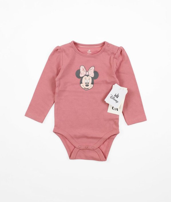 Tmavě růžové body DISNEY